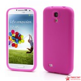 Силиконовый Чехол Lion Для Samsung I9500 Galaxy S 4 (Розовый) 